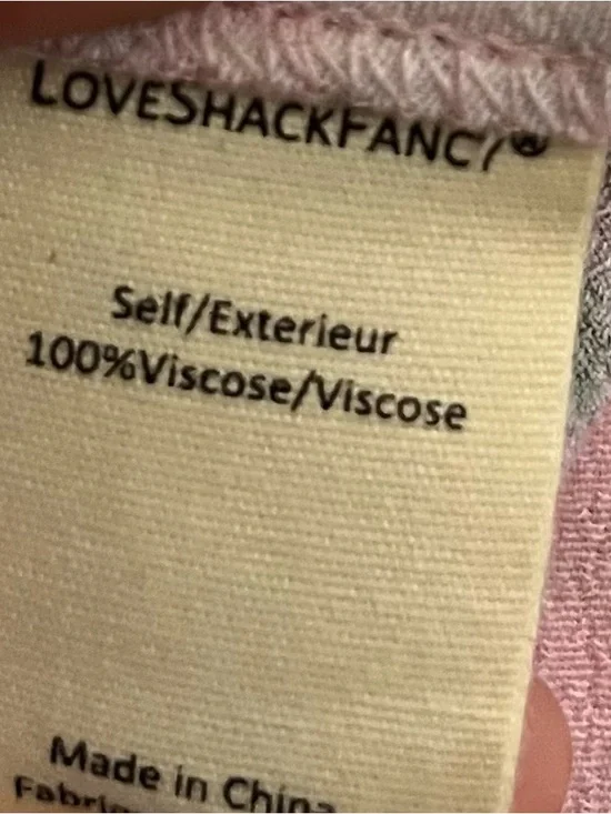 LoveShackFancy Sanderson Pink Floral Blouse - Picture 9 of 12